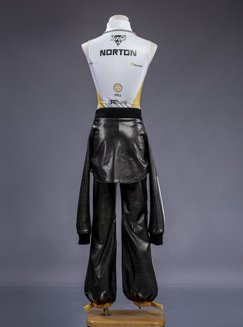 Game Identity V Norton Campbell Prospector Halloween Cosplay Costume Set