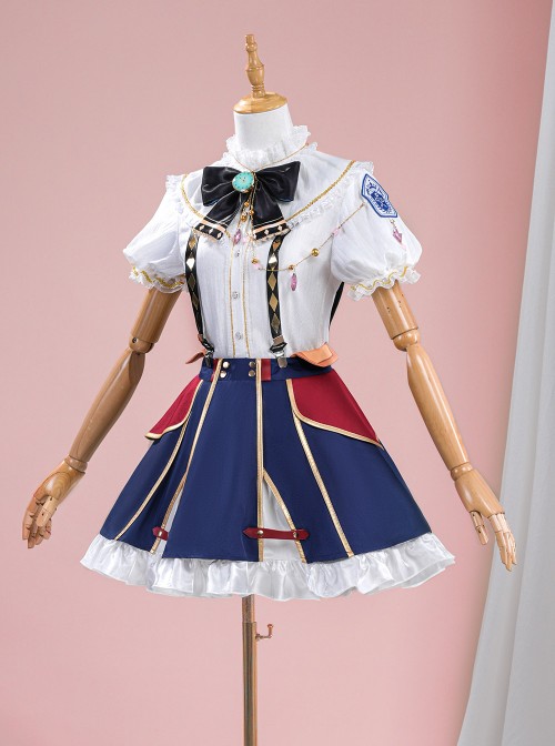 Game 1883 Science & Mediumship Ace Taffy Halloween Cosplay Costume Set
