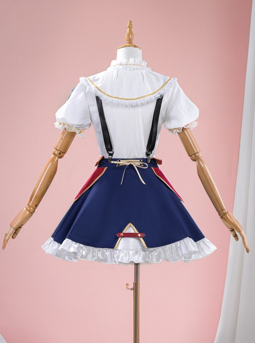 Game 1883 Science & Mediumship Ace Taffy Halloween Cosplay Costume Set