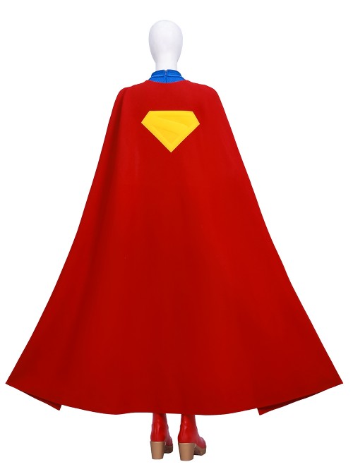 TV Drama Supergirl Kara Zor-El Halloween Cosplay Costume Set Without Boots