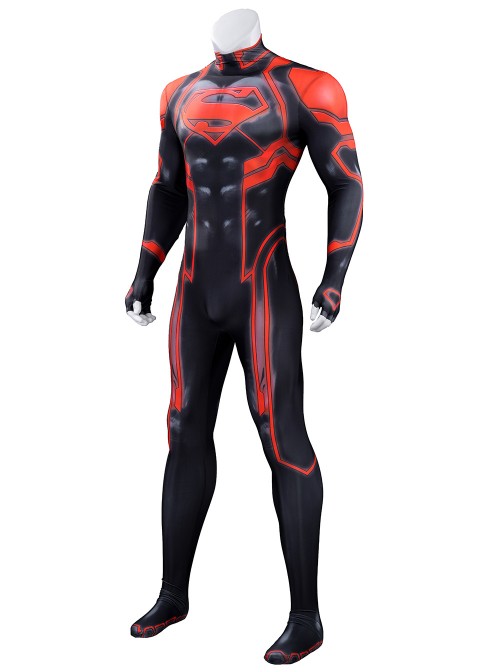 Anime Comics The New 52 Superboy Halloween Cosplay Costume Bodysuit