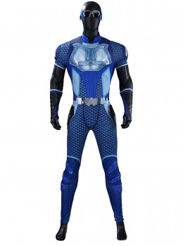 TV Drama The Boys A-Train Halloween Cosplay Upgraded Version Costume Set Without Boots