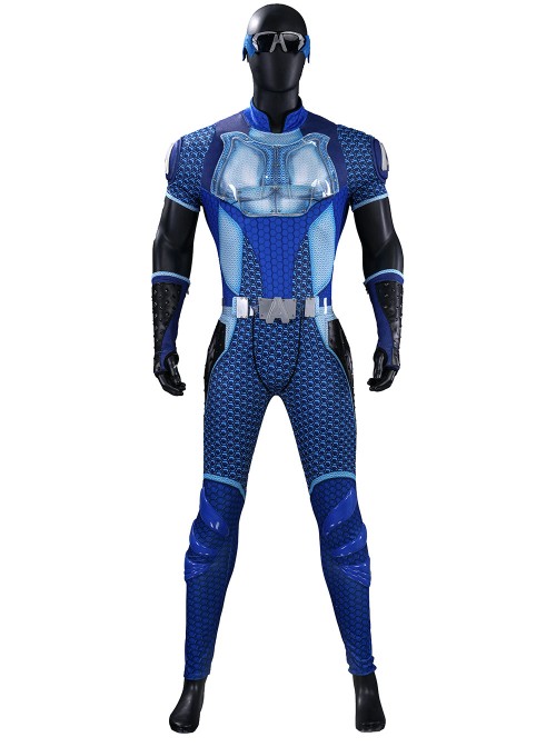 TV Drama The Boys A-Train Halloween Cosplay Upgraded Version Costume Set Without Boots