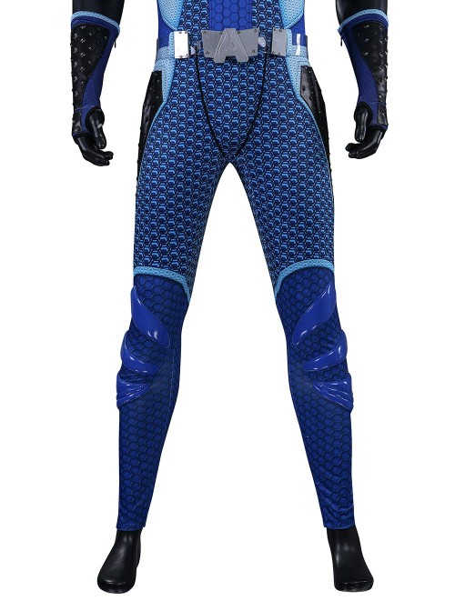 TV Drama The Boys A-Train Halloween Cosplay Upgraded Version Costume Set Without Boots