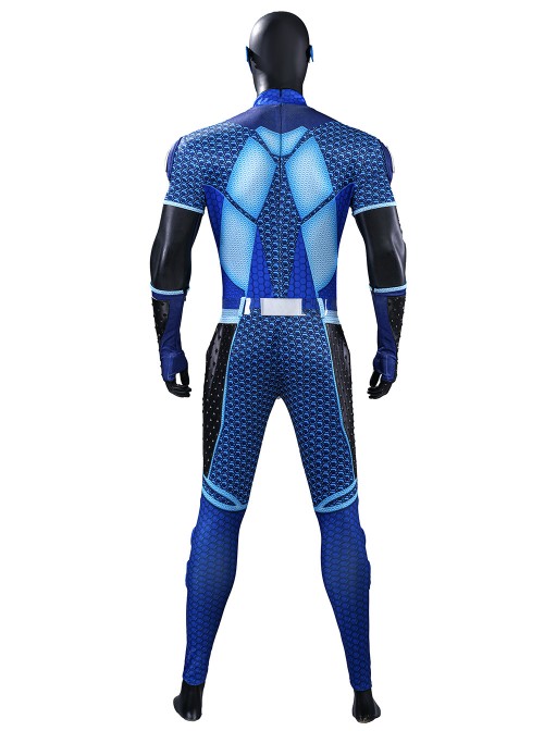 TV Drama The Boys A-Train Halloween Cosplay Upgraded Version Costume Set Without Boots
