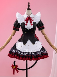 Game Wuthering Waves Fallen Wonderland Collaboration Chisa Halloween Cosplay Costume Set