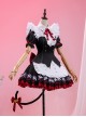 Game Wuthering Waves Fallen Wonderland Collaboration Chisa Halloween Cosplay Costume Set