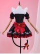Game Wuthering Waves Fallen Wonderland Collaboration Chisa Halloween Cosplay Costume Set