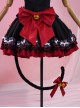 Game Wuthering Waves Fallen Wonderland Collaboration Chisa Halloween Cosplay Costume Set