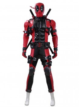 Game Marvel Rivals Deadpool Halloween Cosplay Upgraded Version Costume Set Without Helmet Without Boots Without Dual Blades Props