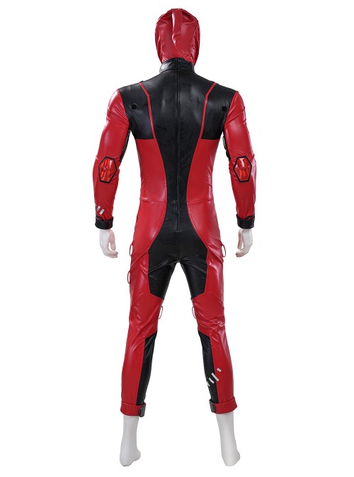 Game Marvel Rivals Deadpool Halloween Cosplay Upgraded Version Costume Set Without Helmet Without Boots Without Dual Blades Props