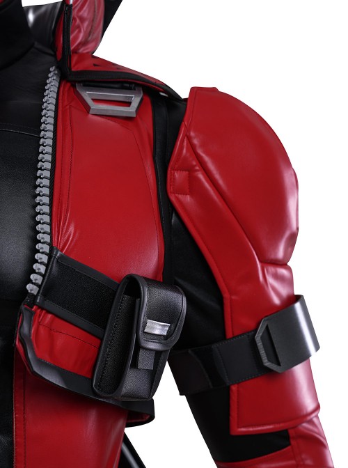 Game Marvel Rivals Deadpool Halloween Cosplay Upgraded Version Costume Set Without Helmet Without Boots Without Dual Blades Props