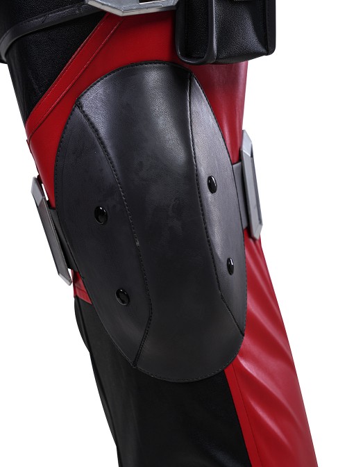 Game Marvel Rivals Deadpool Halloween Cosplay Upgraded Version Costume Set Without Helmet Without Boots Without Dual Blades Props
