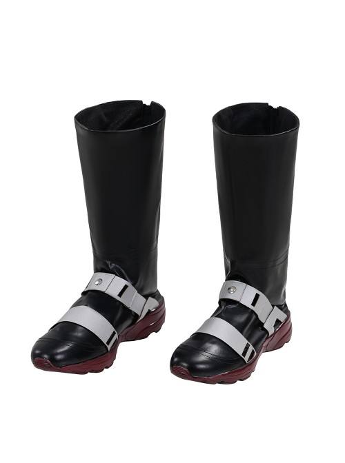 Game Marvel Rivals Deadpool Halloween Cosplay Upgraded Version Accessories Black Boots