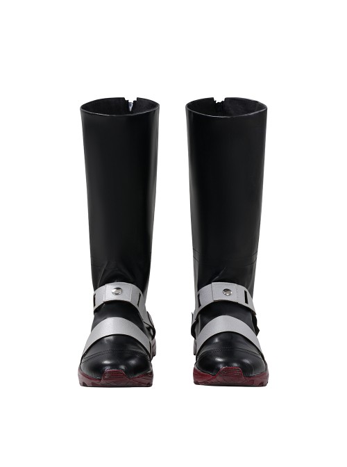 Game Marvel Rivals Deadpool Halloween Cosplay Upgraded Version Accessories Black Boots