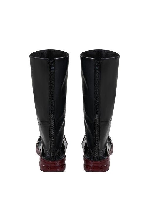 Game Marvel Rivals Deadpool Halloween Cosplay Upgraded Version Accessories Black Boots