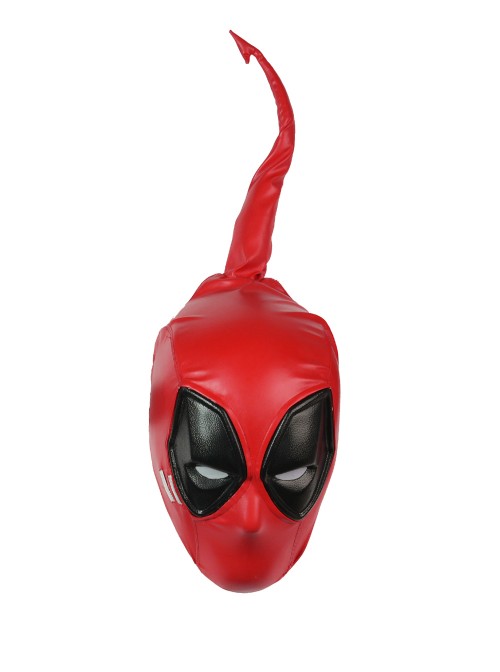 Game Marvel Rivals Deadpool Halloween Cosplay Upgraded Version Accessories Red Helmet