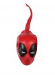 Game Marvel Rivals Deadpool Halloween Cosplay Upgraded Version Accessories Red Helmet