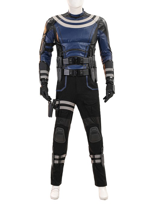 TV Drama Daredevil Born Again Season 3 Bullseye Halloween Cosplay Costume Set Without Shoes Without Helmet