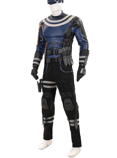 TV Drama Daredevil Born Again Season 3 Bullseye Halloween Cosplay Costume Set Without Shoes Without Helmet