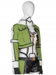 Japanese Anime Sword Art Online Asada Shino Halloween Cosplay Costume Green Jacket And Armband