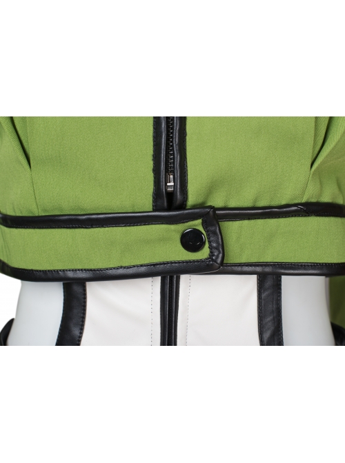 Japanese Anime Sword Art Online Asada Shino Halloween Cosplay Costume Green Jacket And Armband