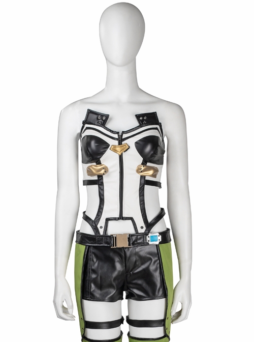 Japanese Anime Sword Art Online Asada Shino Halloween Cosplay Costume Vest