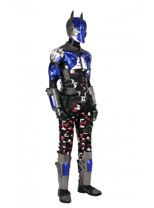 Game Batman Arkham Knight Arkham Knight Battle Suit Halloween Cosplay Costume Top And Pauldrons