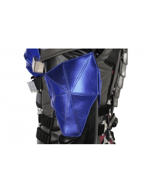 Game Batman Arkham Knight Arkham Knight Battle Suit Halloween Cosplay Costume Top And Pauldrons
