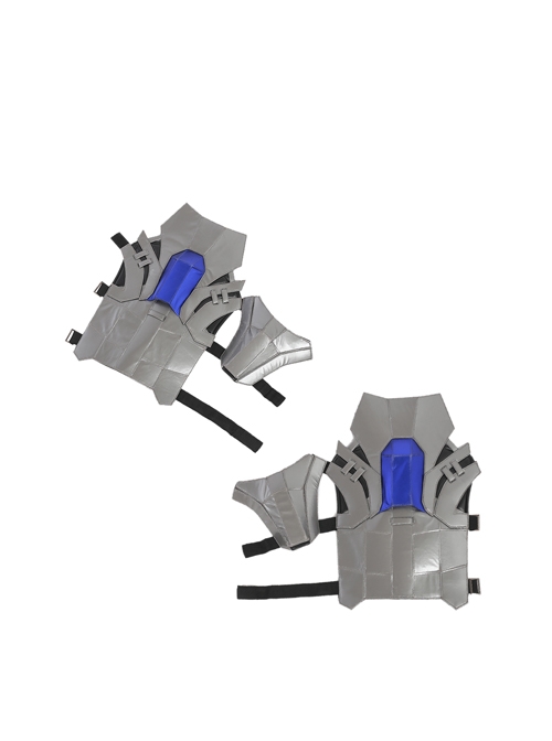 Game Batman Arkham Knight Arkham Knight Battle Suit Halloween Cosplay Accessories Leg Guards