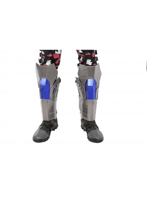 Game Batman Arkham Knight Arkham Knight Battle Suit Halloween Cosplay Accessories Leg Guards