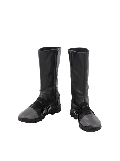 Game Batman Arkham Knight Arkham Knight Battle Suit Halloween Cosplay Shoes Black Boots