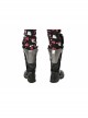 Game Batman Arkham Knight Arkham Knight Battle Suit Halloween Cosplay Shoes Black Boots