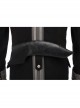 CG Movie Kingsglaive Final Fantasy XV Nyx Ulric Halloween Cosplay Costume Mid Length Black Jacket And Scabbard
