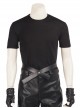 CG Movie Kingsglaive Final Fantasy XV Nyx Ulric Halloween Cosplay Costume Black Short Sleeve T-shirt