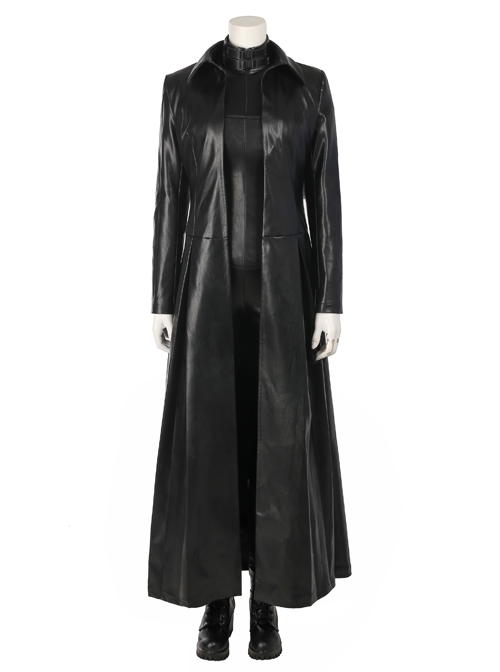 Underworld Blood Wars Selena Halloween Cosplay Costume Black Windbreaker Full Set