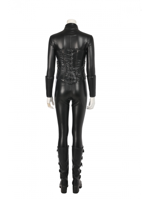 Underworld Blood Wars Selena Halloween Cosplay Costume Black Windbreaker Full Set