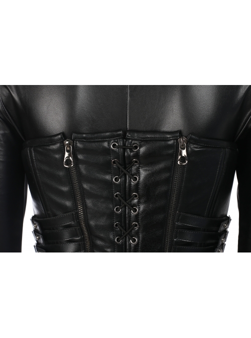 Underworld Blood Wars Selena Halloween Cosplay Costume Black Windbreaker Full Set