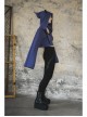 Steam Punk Female Black Elastic Bat High Waist Leggings