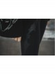 Steam Punk Female Black Elastic Bat High Waist Leggings