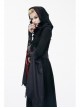 Gothic Lace Big Horn Sleeve Pointed Hat Suede Velveteen Floral Lady Tunic Voluminous Skirt wine red Satin hat black Coats