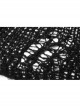 Steam Punk Male Casual Black Ripped Pullover Sweater