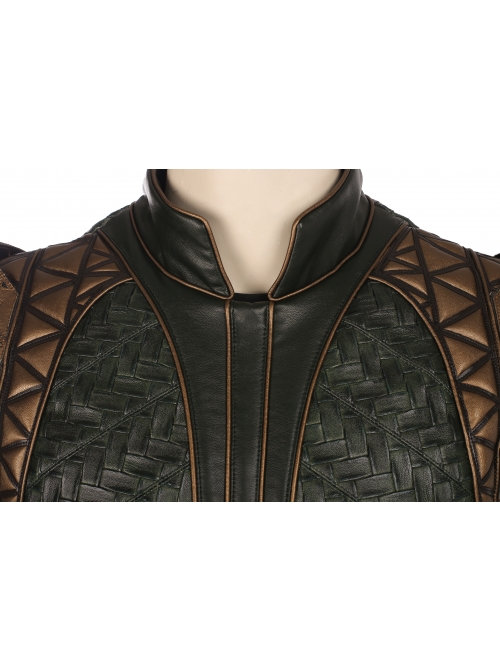 Justice League Aquaman Arthur Curry Battle Suit Halloween Cosplay Costume Full Set