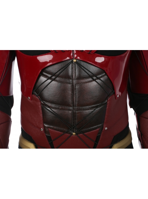 Justice League The Flash Barry Allen Halloween Cosplay Costume Full Set