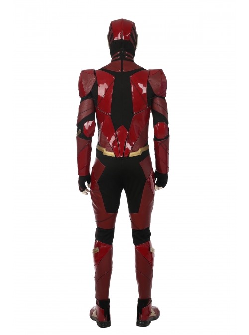 Justice League The Flash Barry Allen Halloween Cosplay Costume Full Set