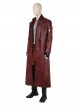 Guardians Of The Galaxy Vol 2 Star-Lord Peter Jason Quill Halloween Cosplay Costume Red Long Windbreaker Full Set