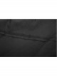 Gothic Female Black Hooded Irregular Hem Dress With Belt