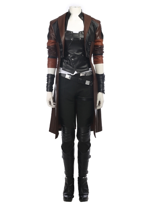 Guardians Of The Galaxy Vol 2 Gamora Halloween Cosplay Costume Battle Suit Full Set