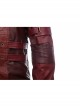 Guardians Of The Galaxy Vol 2 Star-Lord Peter Jason Quill Halloween Cosplay Costume Red Short Jacket Full Set