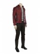 Guardians Of The Galaxy Vol 2 Star-Lord Peter Jason Quill Halloween Cosplay Costume Red Short Jacket Full Set